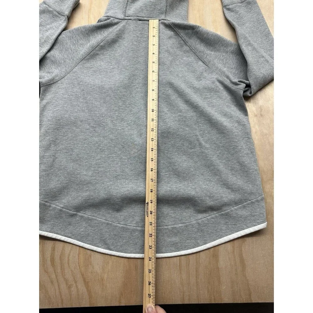 Nike Sportswear Tech Fleece Full-Zip Cape Grey/White Women's Hoodie M - Picture 6 of 7